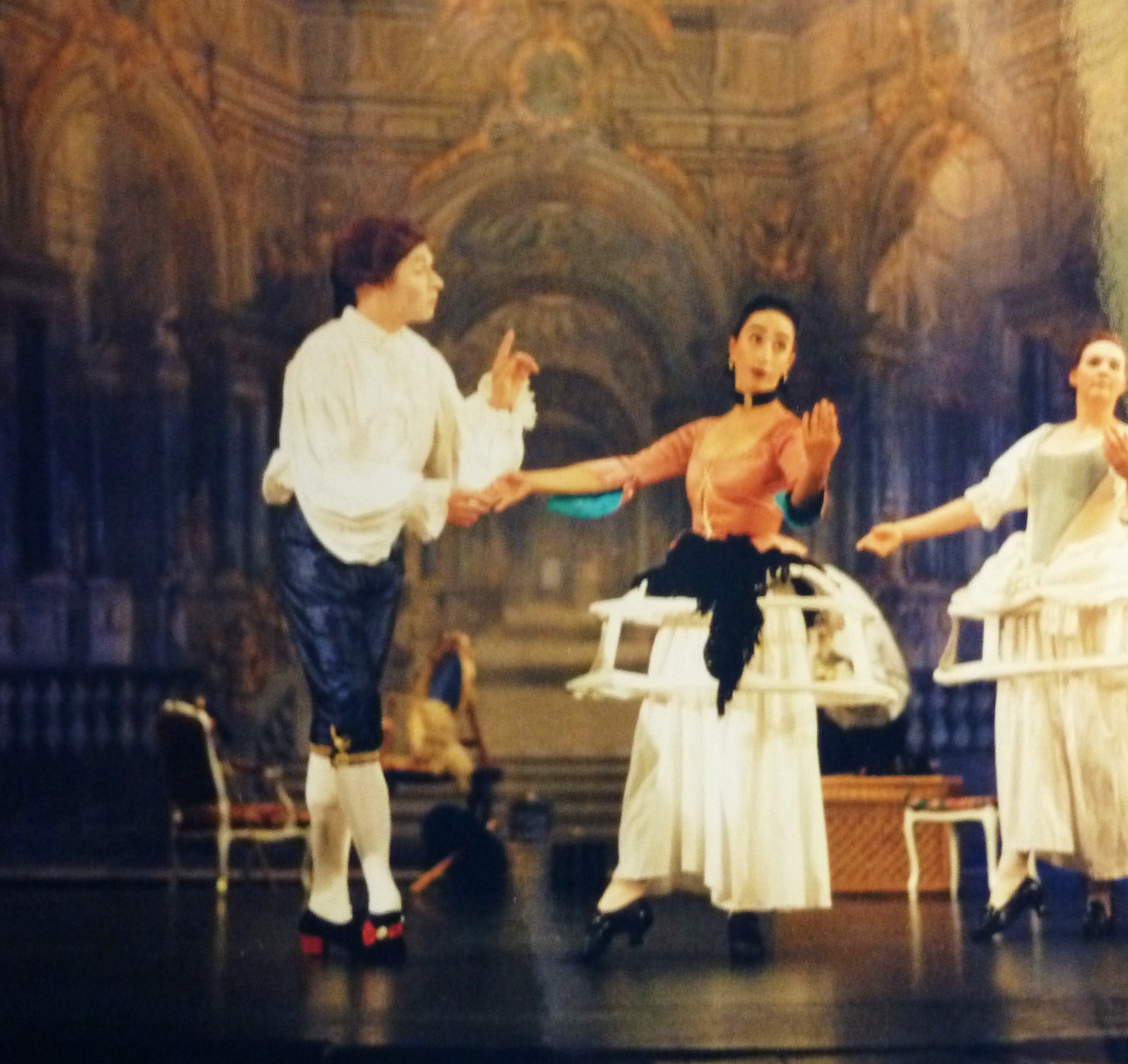 Dance lesson - "Il trionfo della musa" Bayreuth